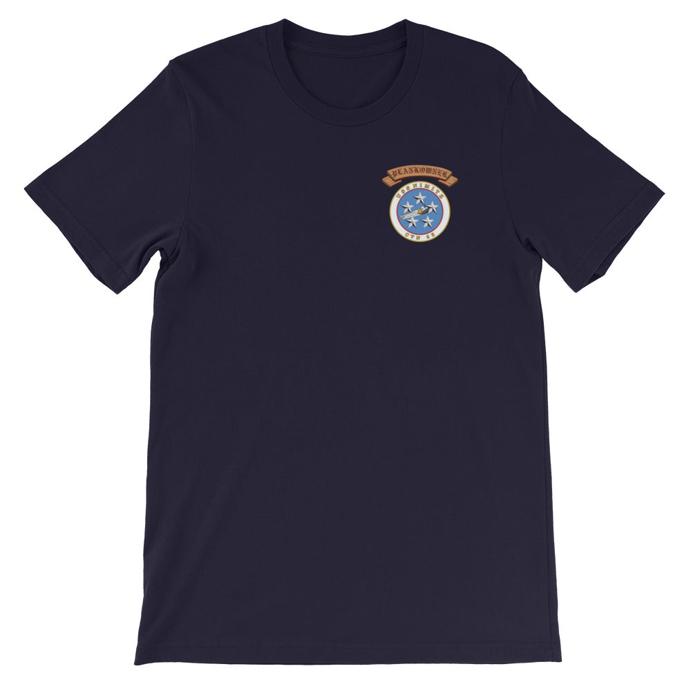 USS Nimitz (CVN-68) Plankowner Crest Shirt