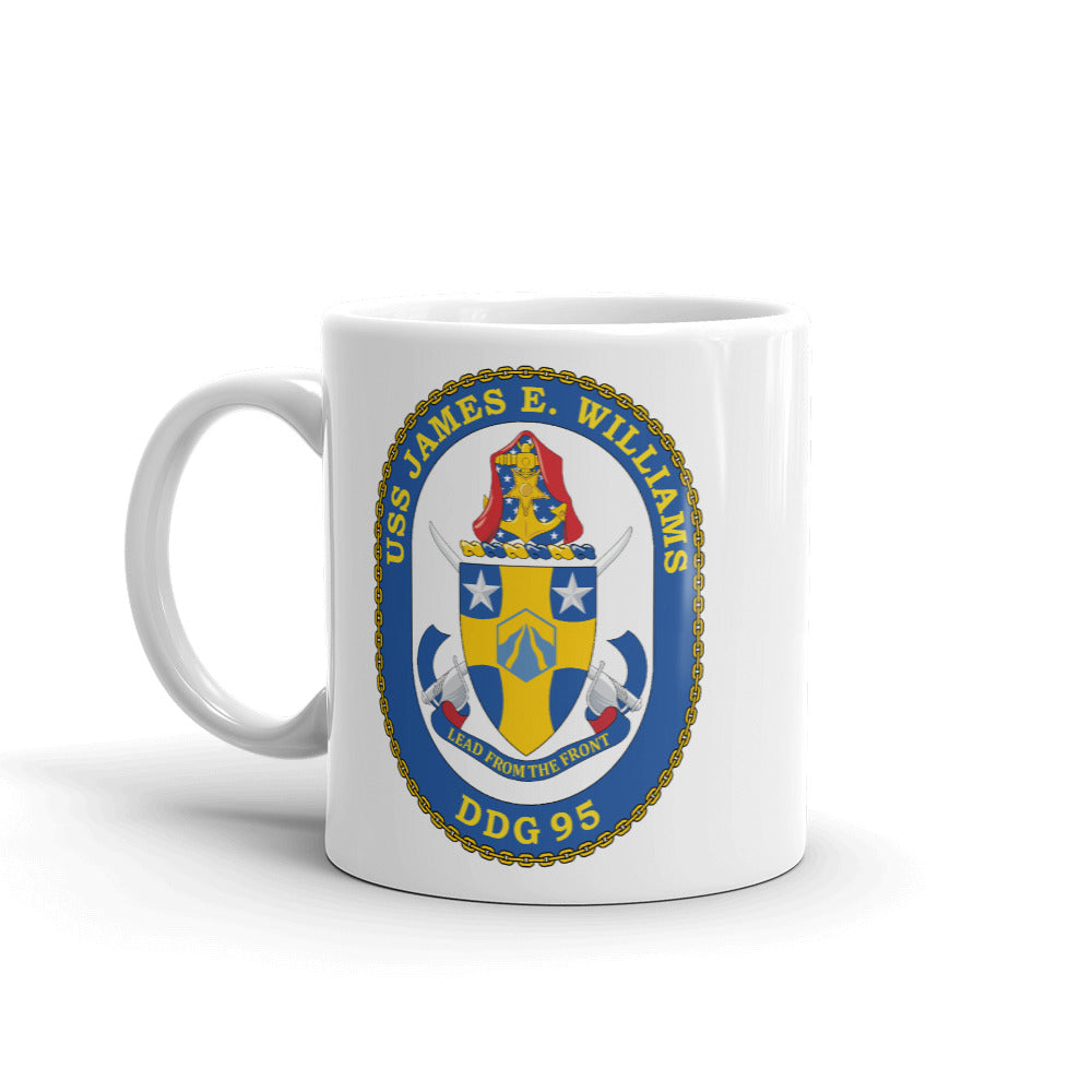 USS James E. Williams (DDG-95) Ship's Crest Mug