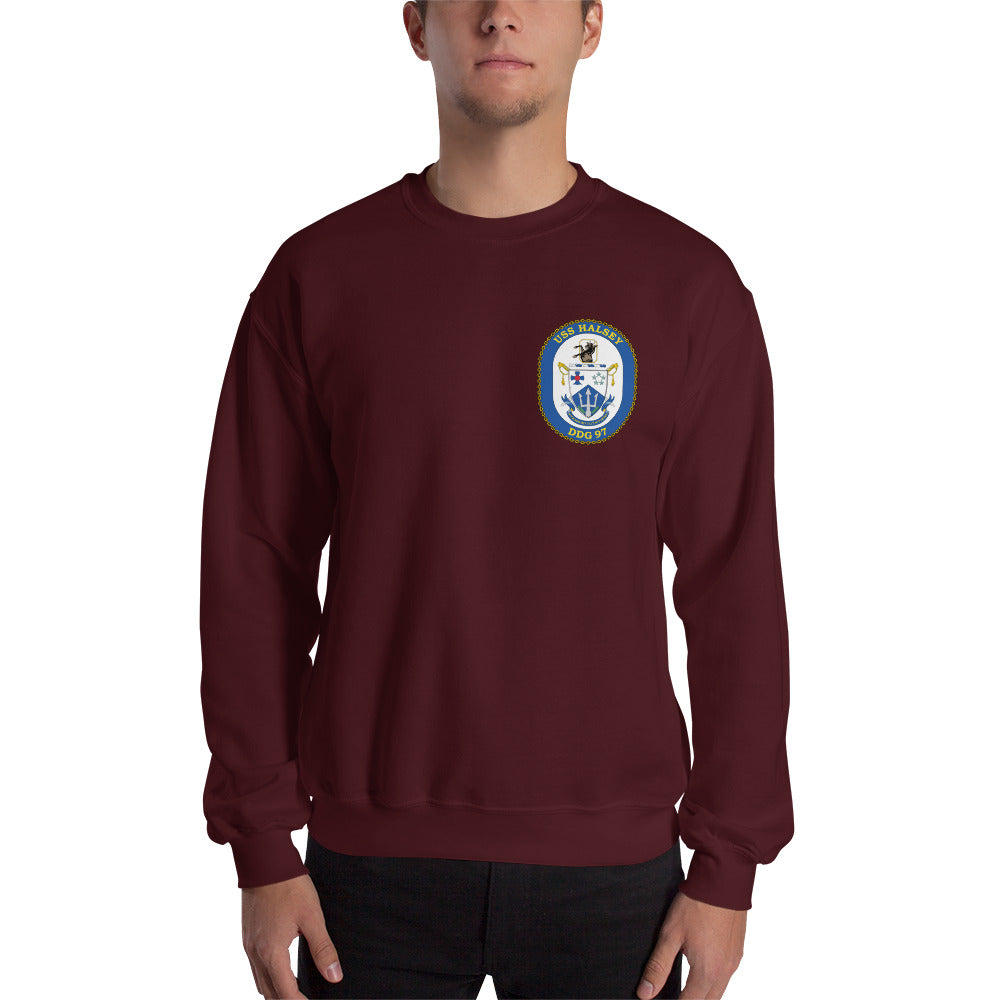 USS Halsey (DDG-97) 2014-15 Cruise Sweatshirt