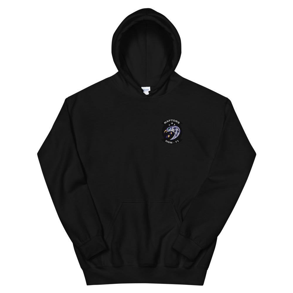 HSM-71 Raptors Squadron Crest Hoodie