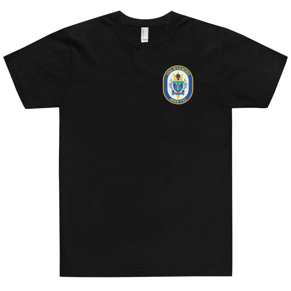 USS Wyoming (SSBN-742) Ship's Crest Shirt