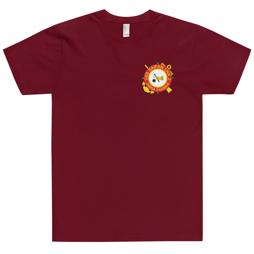 USS Saipan (LHA-2) Ship's Crest Shirt