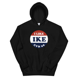 USS Dwight D. Eisenhower (CVN-69) I Like Ike Hoodie