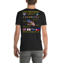 Load image into Gallery viewer, USS Midway (CVA-41) 1963-64 Cruise Shirt