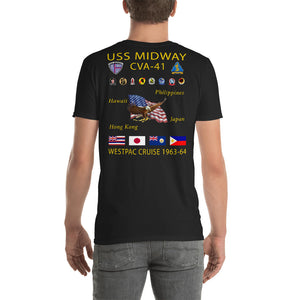 USS Midway (CVA-41) 1963-64 Cruise Shirt