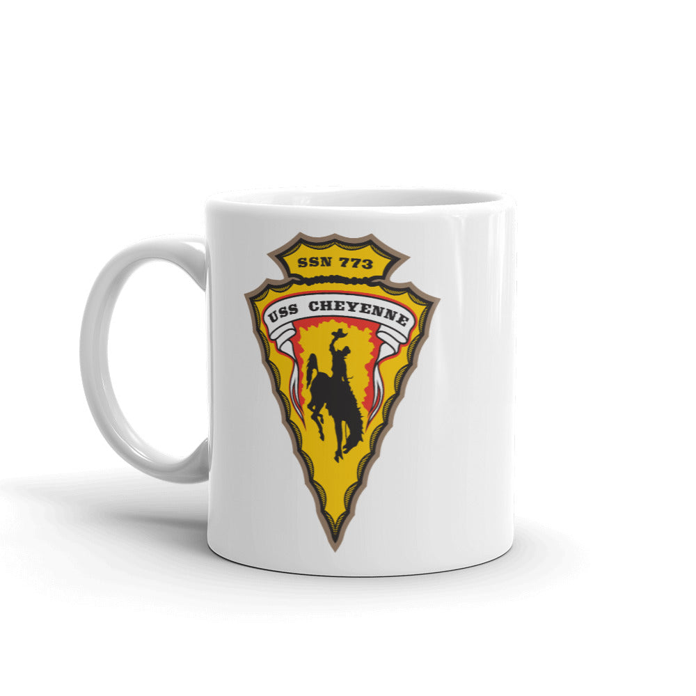 USS Cheyenne (SSN-773) Ship's Crest Mug