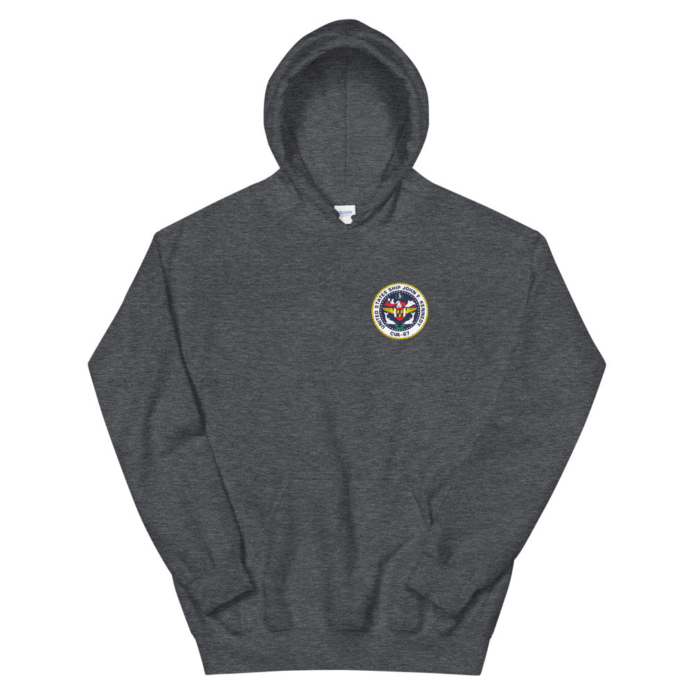 USS John F. Kennedy (CVA-67) Ship's Crest Hoodie