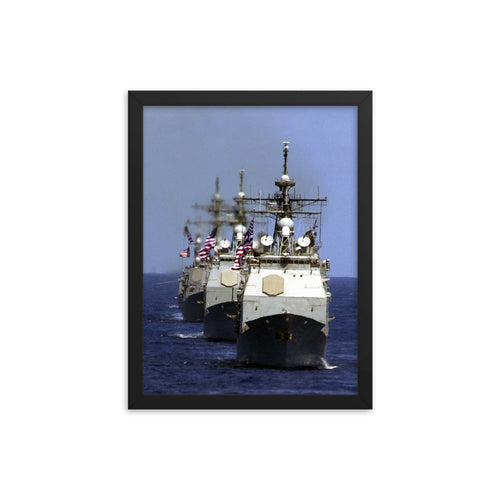 USS Valley Forge (CG-50) Framed Ship Photo