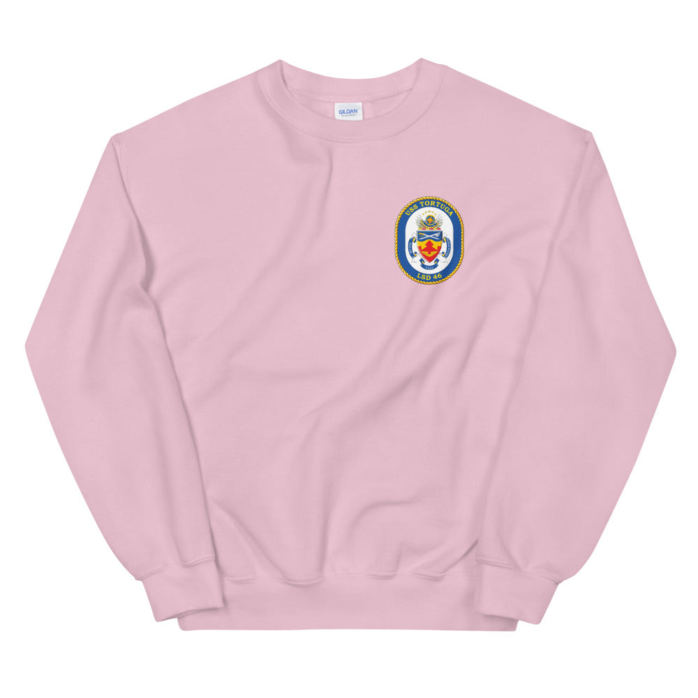 USS Tortuga (LSD-46) Ship's Crest Sweatshirt