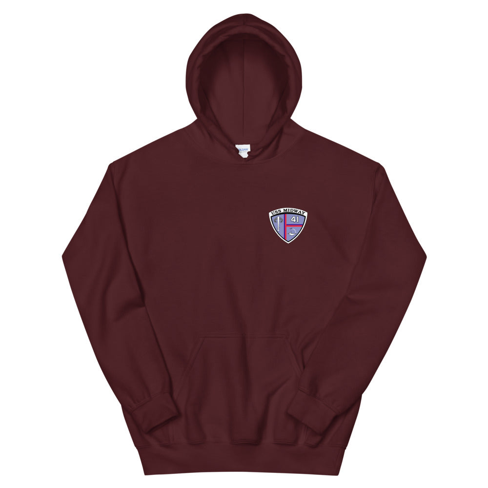 USS Midway (CVA/CV-41) Ship's Crest Hoodie