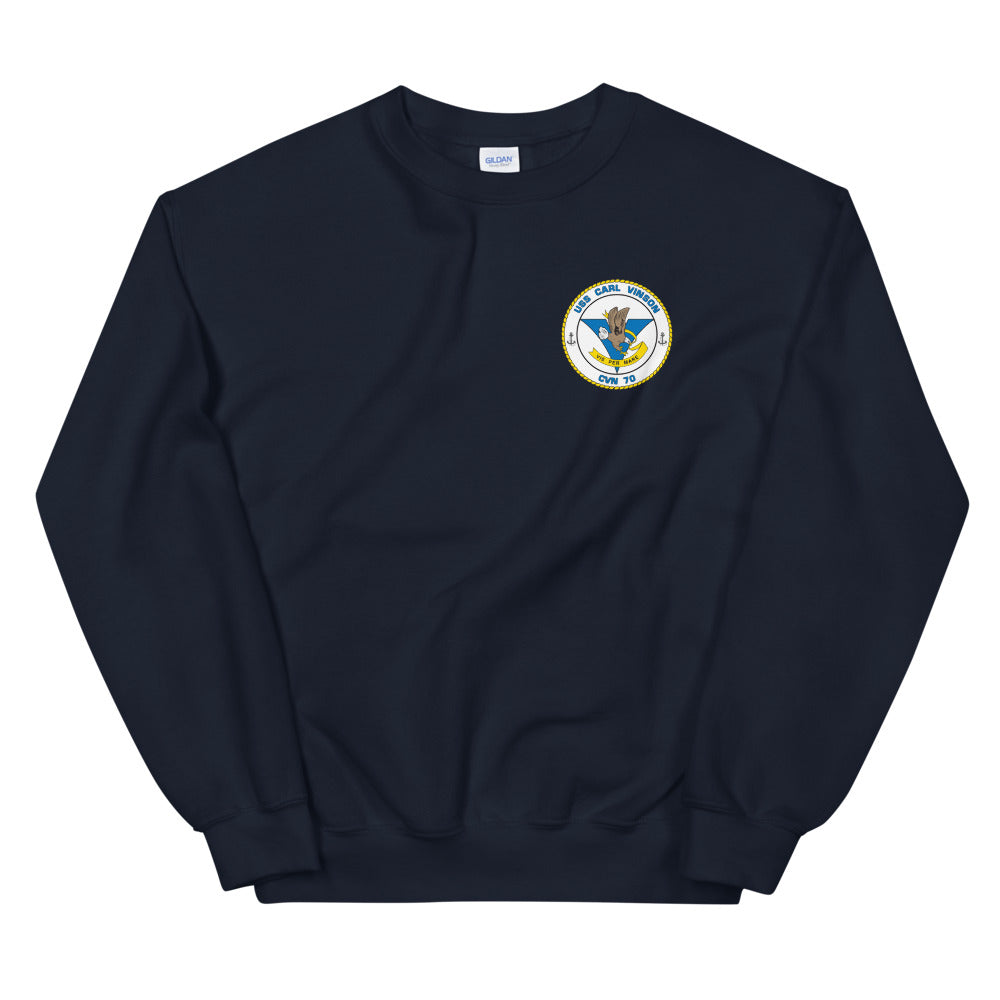 USS Carl Vinson (CVN-70) Ship's Crest Sweatshirt