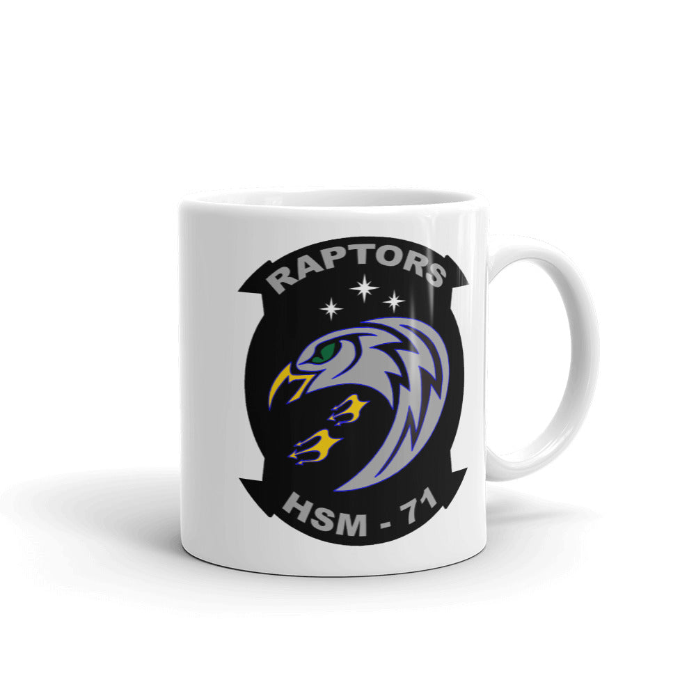 HSM-71 Raptors Squadron Crest Mug