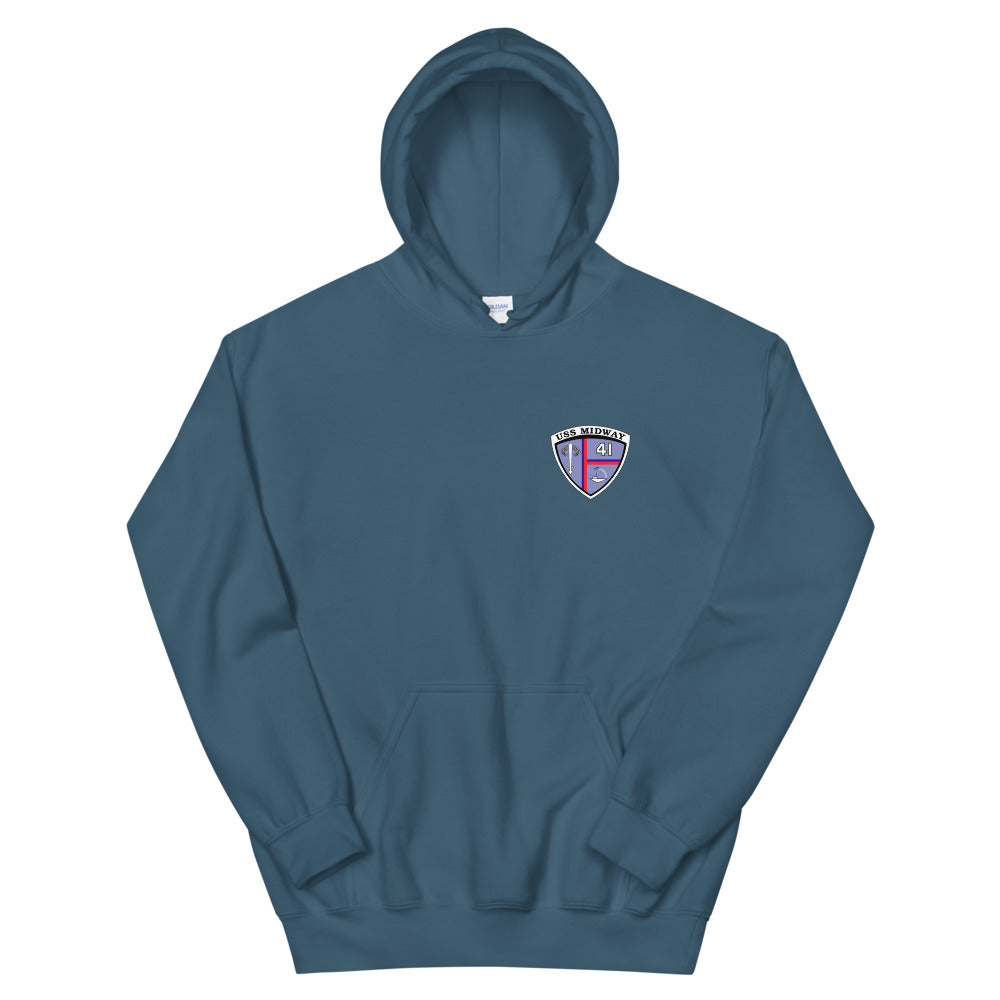 USS Midway (CVA/CV-41) Ship's Crest Hoodie