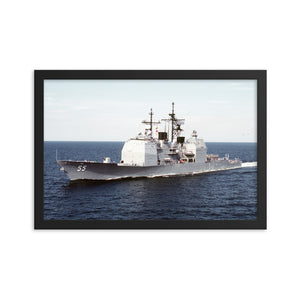 USS Leyte Gulf (CG-55) Framed Ship Photo