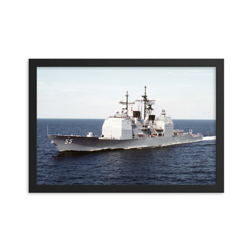 USS Leyte Gulf (CG-55) Framed Ship Photo