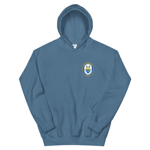 USS Rushmore (LSD-47) Ship's Crest Hoodie