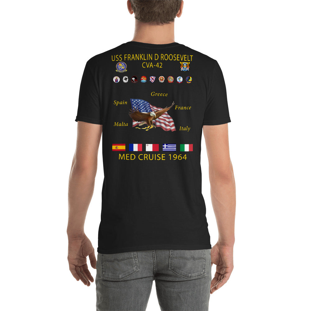 USS Franklin D. Roosevelt (CVA-42) 1964 Cruise Shirt