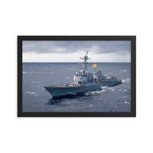 USS Gridley (DDG-101) Framed Ship Photo