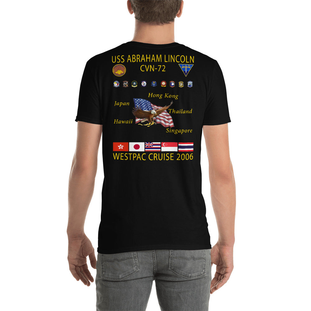 USS Abraham Lincoln (CVN-72) 2006 Cruise Shirt