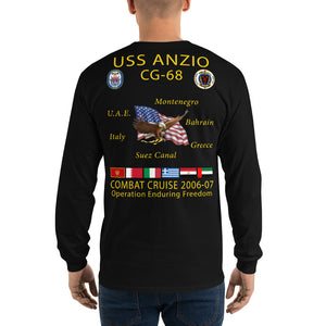 USS Anzio (CG-68) 2006-07 Long Sleeve Cruise Shirt