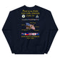 USS Carl Vinson (CVN-70) 1984-85 Cruise Sweatshirt - Family