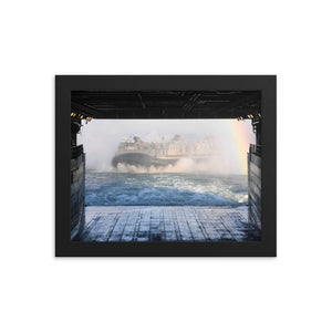 USS Arlington (LPD-24) Framed Ship Photo