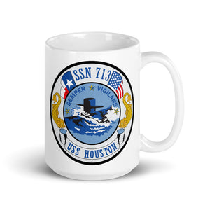 USS Houston (SSN-713) Ship's Crest Mug