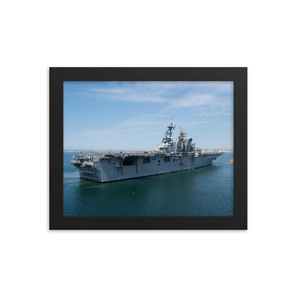 USS Makin Island (LHD-8) Framed Ship Photo