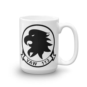 VAW-113 Black Eagles Squadron Crest Mug