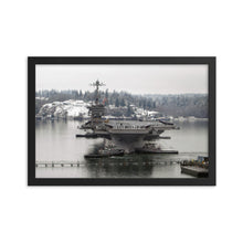 Load image into Gallery viewer, USS John C. Stennis (CVN-70) Framed Ship Photo