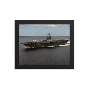 USS John F. Kennedy (CV-67) Framed Ship Photo