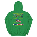 USS Ronald Reagan (CVN-76) 2018 Cruise Hoodie