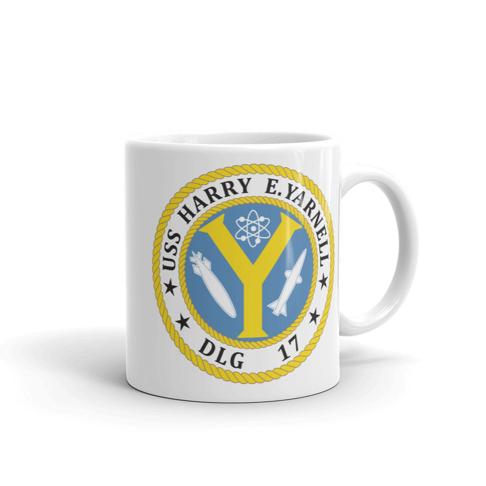 USS Harry E. Yarnell (DLG-17) Ship's Crest Mug