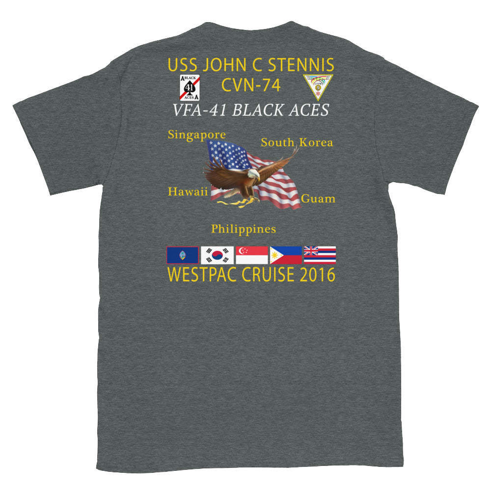 VFA-41 Black Aces 2016 Cruise Shirt