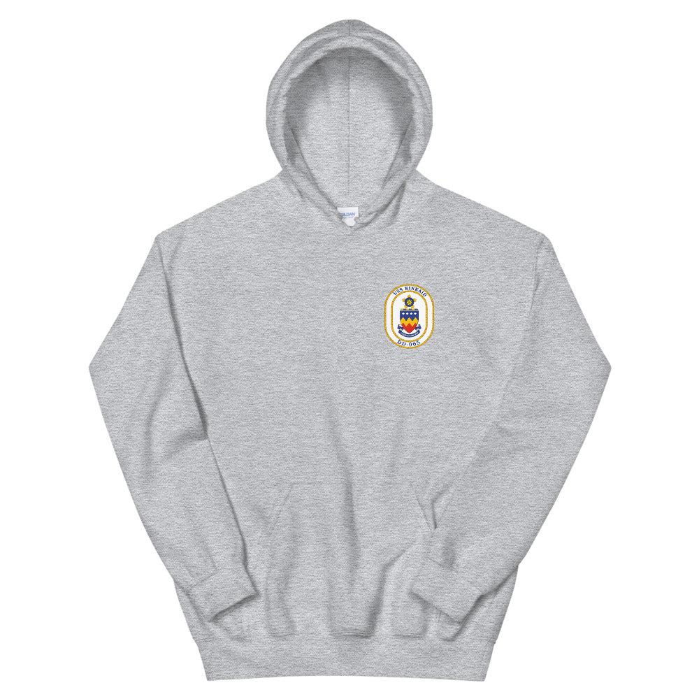 USS Kinkaid (DD-965) Ship's Crest Hoodie