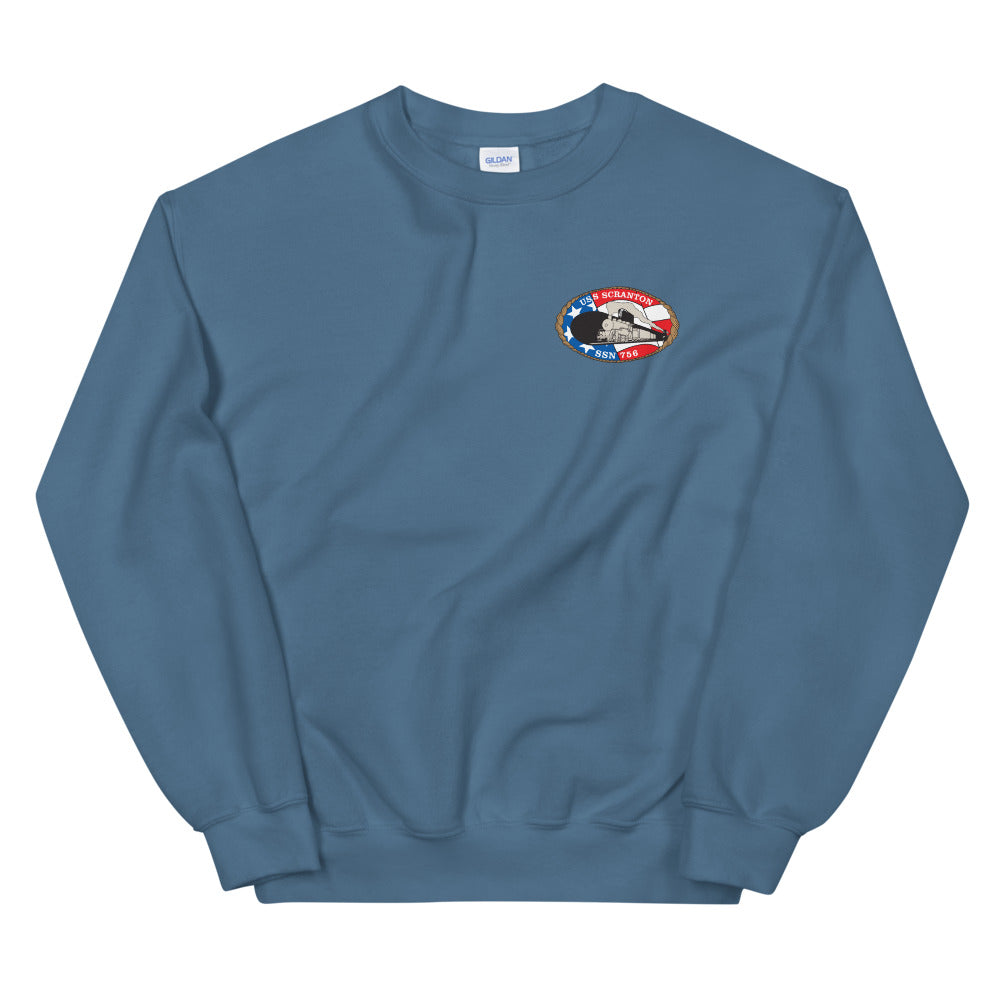 USS Scranton (SSN-756) Ship's Crest Sweatshirt