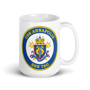 USS Annapolis (SSN-760) Ship's Crest Mug