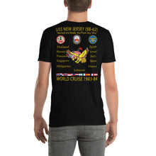 Load image into Gallery viewer, USS New Jersey (BB-62) 1983-84 Cruise Shirt