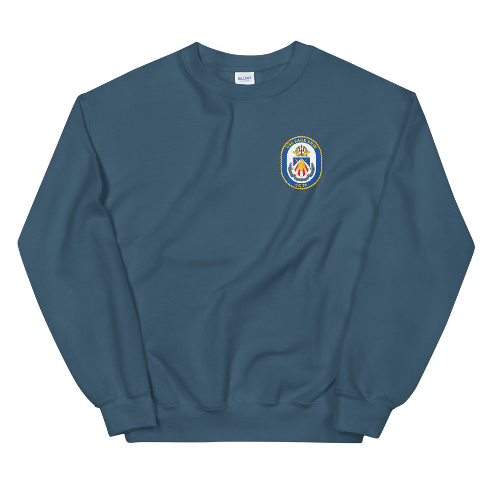 USS Lake Erie (CG-70) Ship's Crest Sweatshirt