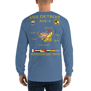 USS Detroit (AOE-4) 1994-95 Long Sleeve Cruise Shirt