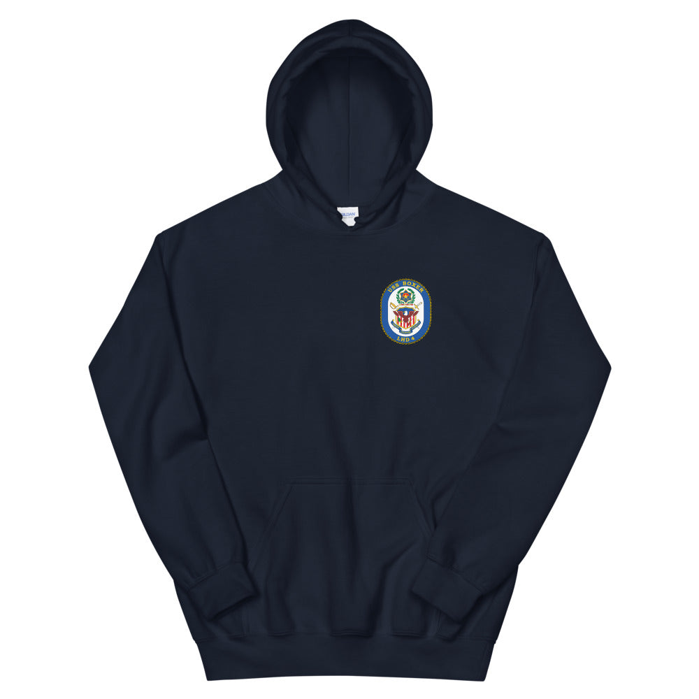USS Boxer (LHD-4) Ship's Crest Hoodie