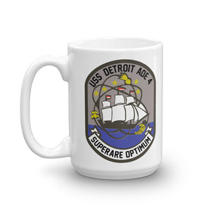 USS Detroit (AOE-4) Ship's Crest Mug