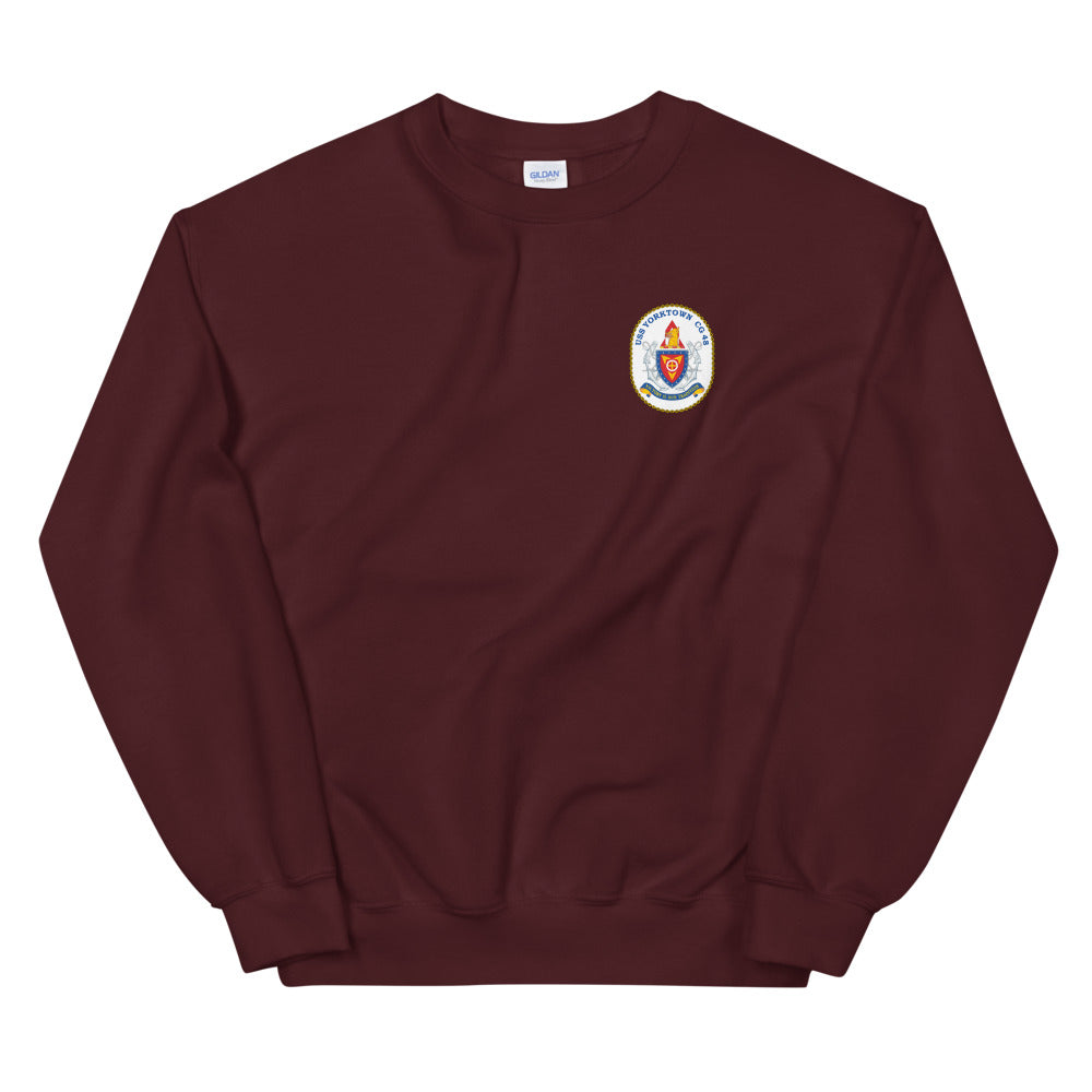 USS Yorktown (CG-48) Ship's Crest Sweatshirt