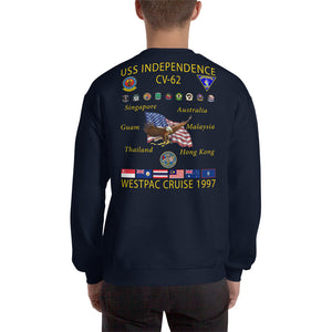 USS Independence (CV-62) 1997 Cruise Sweatshirt