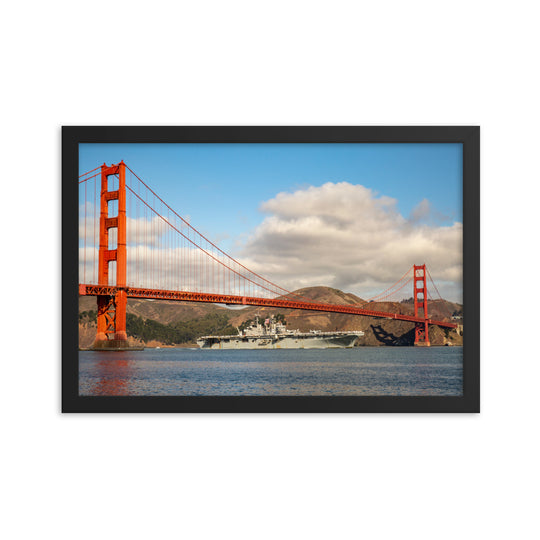 USS Bonhomme Richard (LHD-6) Framed Ship Photo