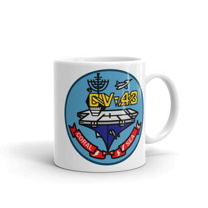 USS Coral Sea (CV-43) Ship's Crest Mug