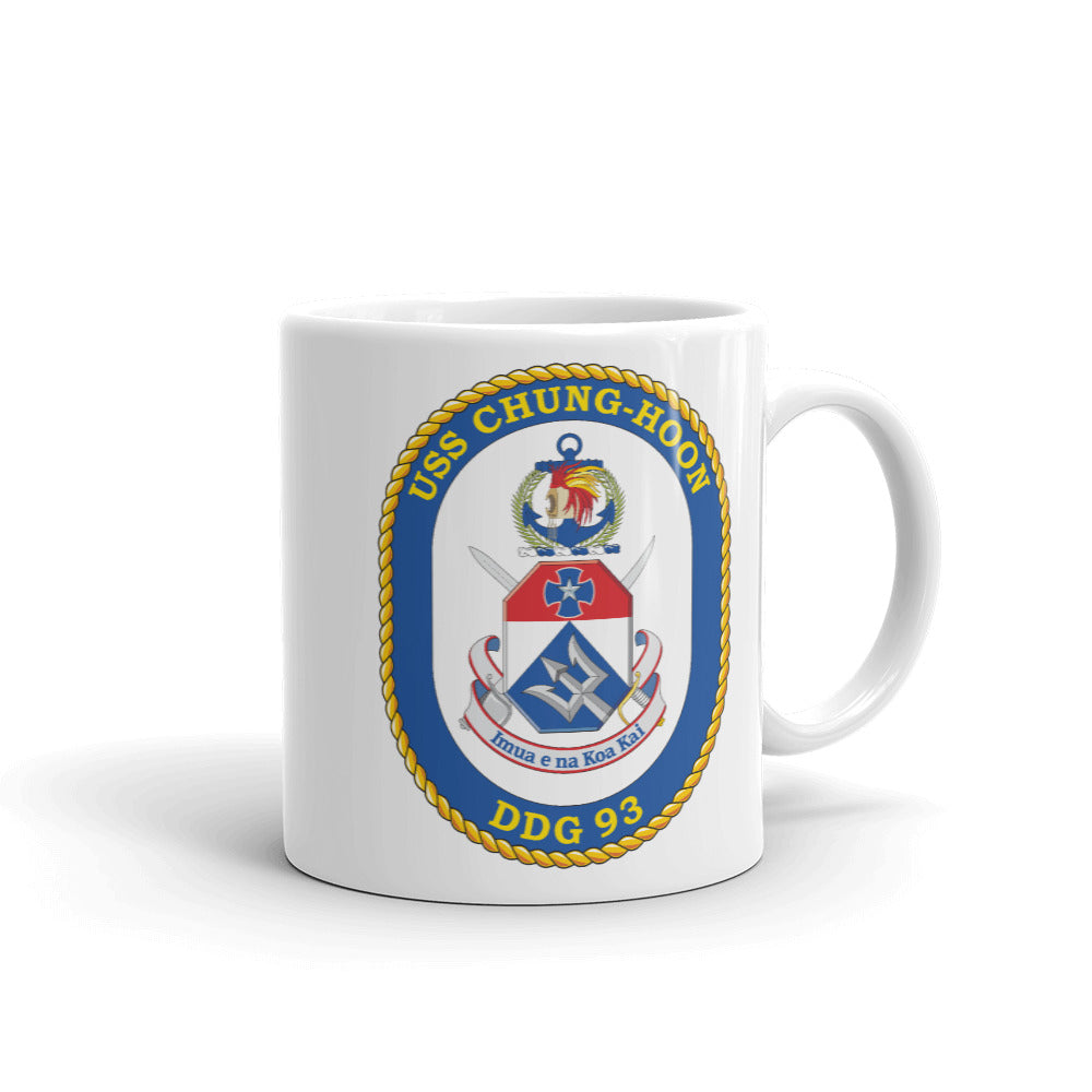 USS Chung-Hoon (DDG-93) Ship's Crest Mug