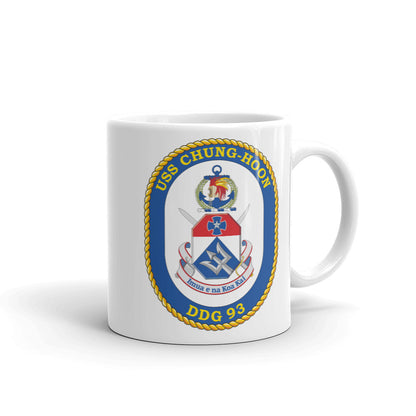 USS Chung-Hoon (DDG-93) Ship's Crest Mug