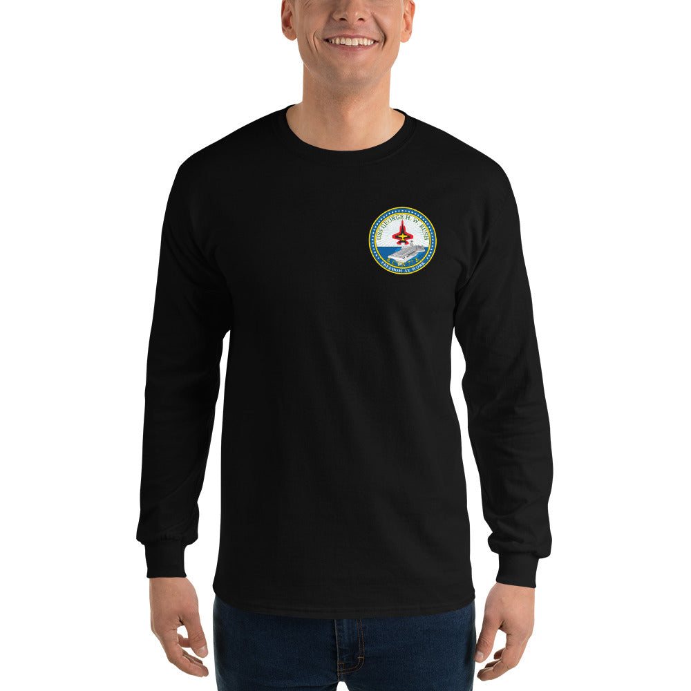 USS George H.W. Bush (CVN-77) 2014 Long Sleeve Cruise Shirt