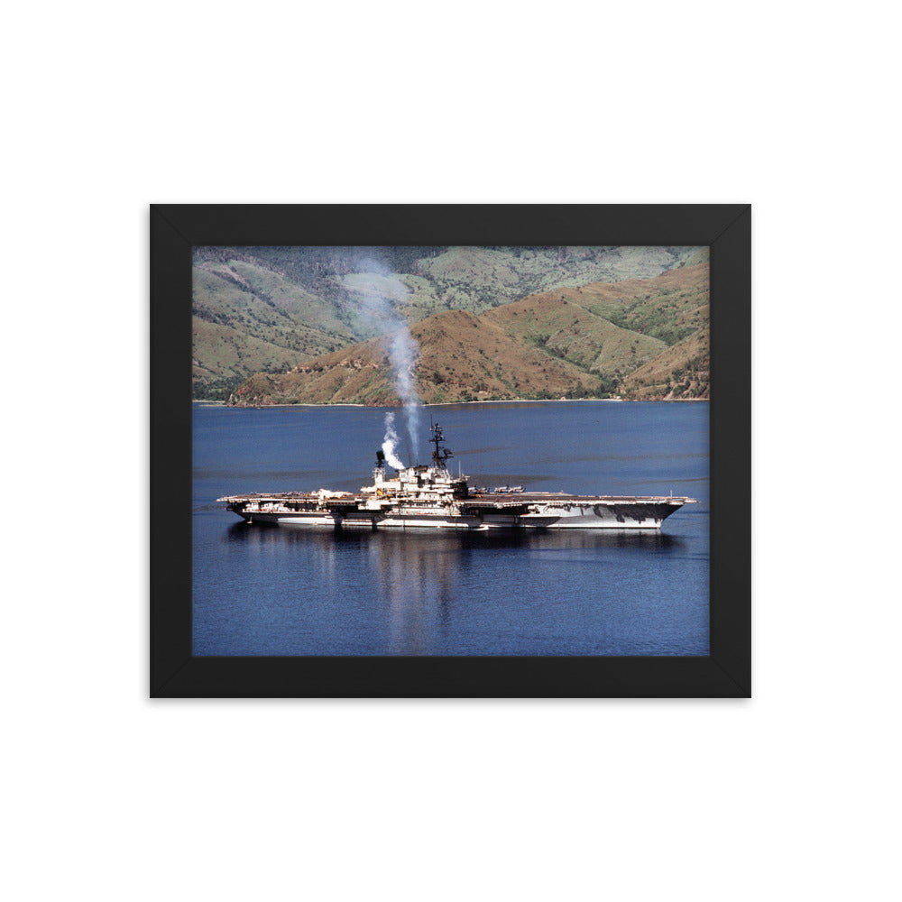 USS Midway (CV-41) Framed Ship Photo